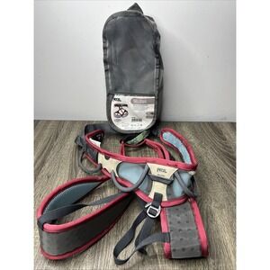 Petzl Womens Climbing Harness Pink Selena C55AR S Solid Nylon Adjustable
